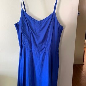 Old Navy royal blue sun dress - Large